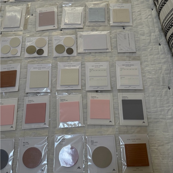 Cloth & Paper sticky notes set - Picture 3 of 5